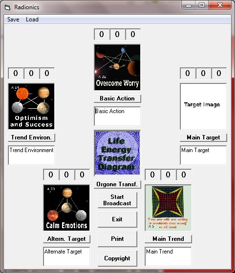 radionics energy transfer